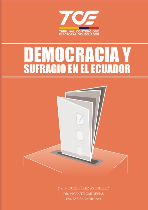 portada democracia y sufragio en el ecuador