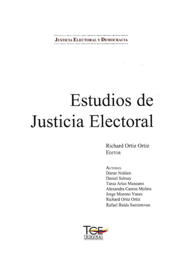 portada estudios de justicia electoral
