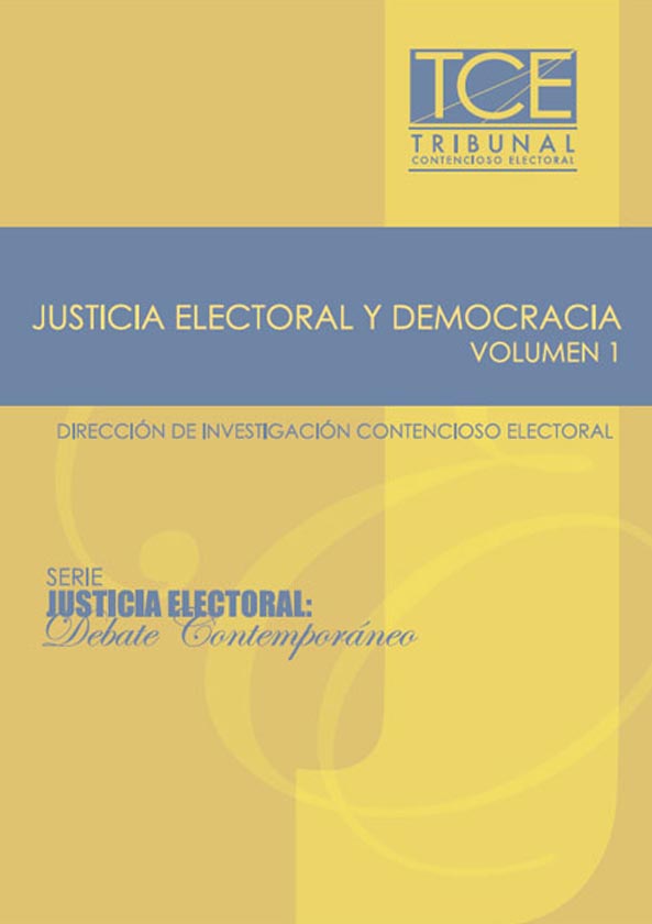 portada justicia electoral y democracia tomo uno