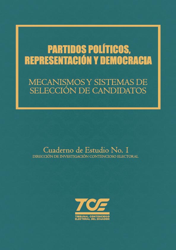 portada partidos politicos , representacion y democracia