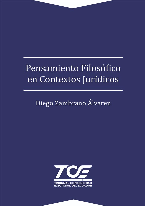 portada pensamiento filosófico en contextos jurídicos