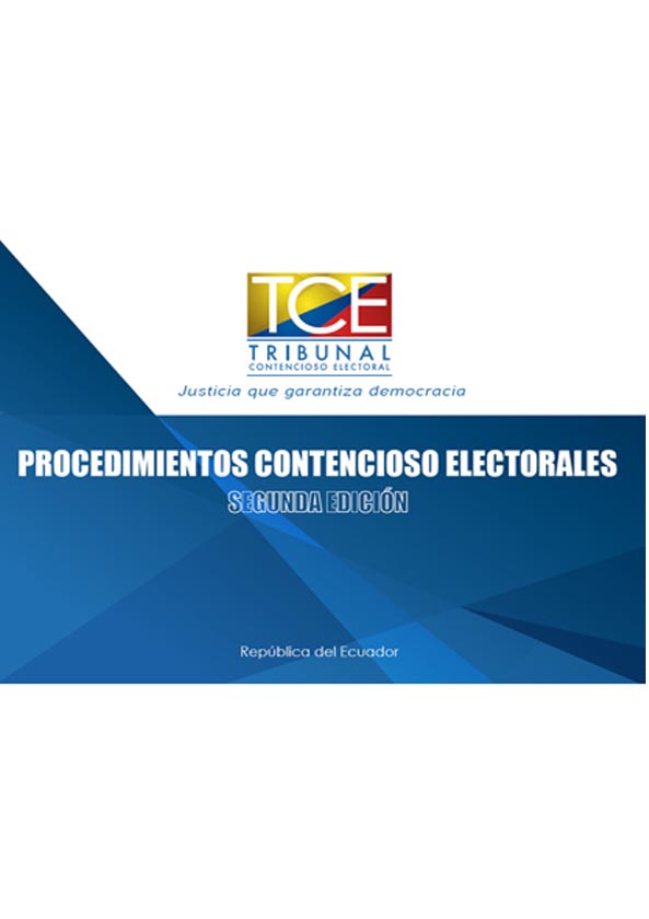 portada procedimientos contencioso electorales