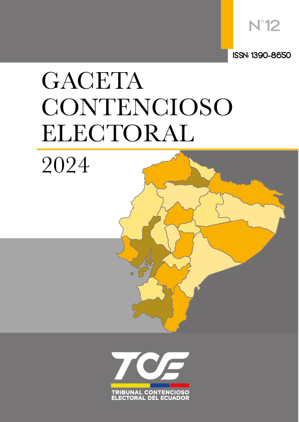 Portada Gaceta Contencioso Electoral 2024(1)